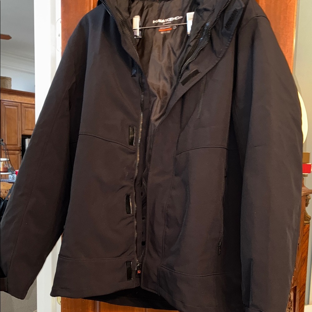 Hawke & Co Men's Black Performance Jacket
